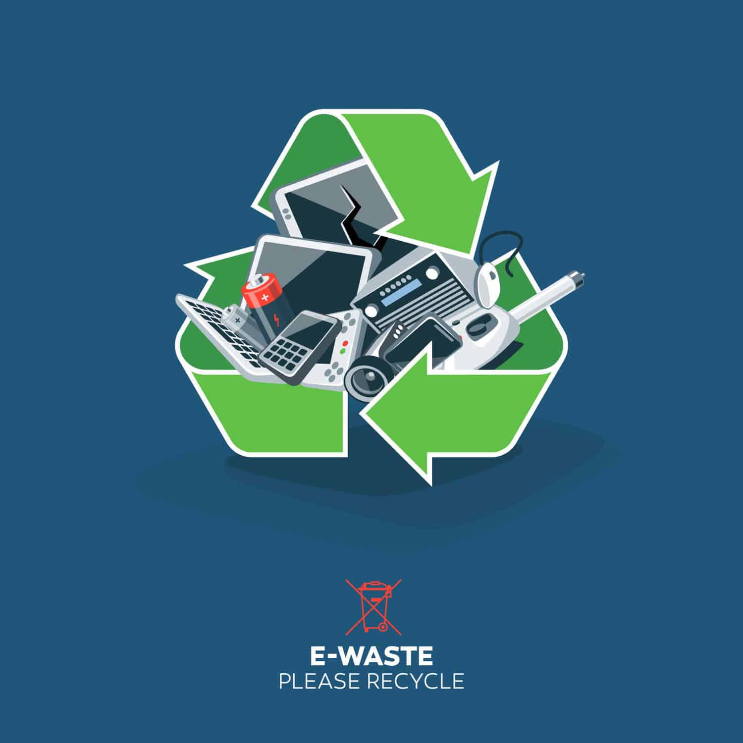 E-Waste Recycling | Electronic Waste Recycling | Shred-X