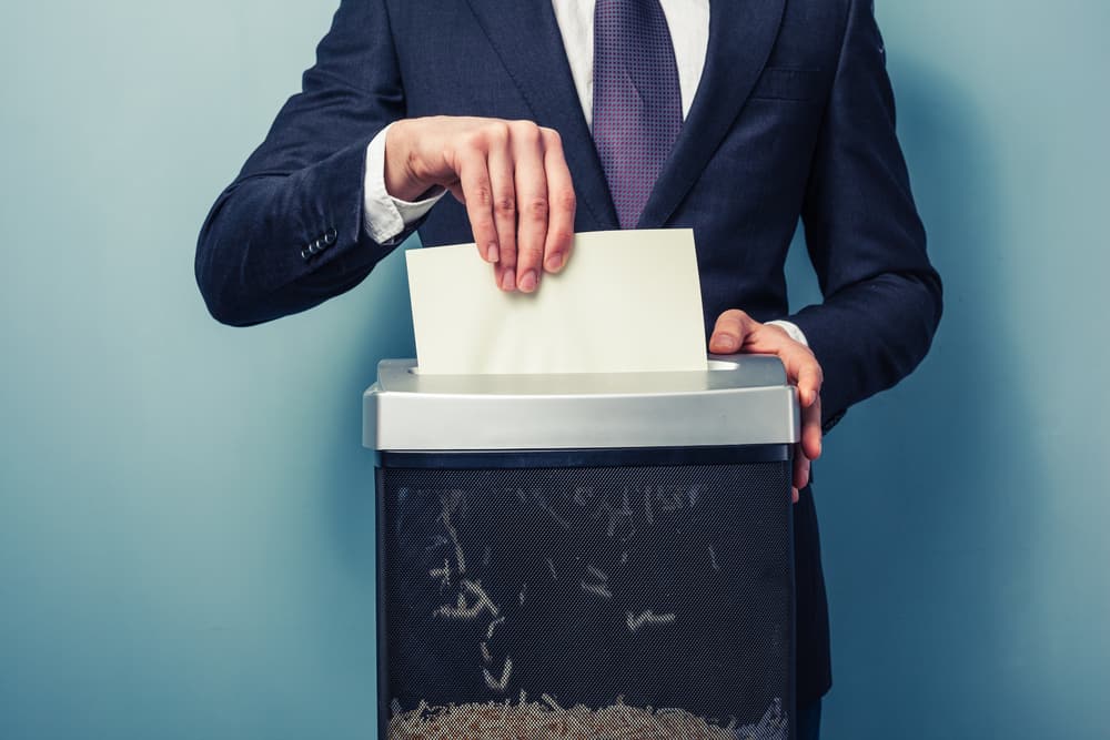 Top 5 Business Documents to Shred Immediately